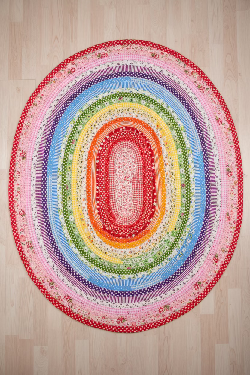 MTO Oval Jelly Roll Rug