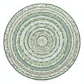 MTO Custom Round Jelly Roll rug